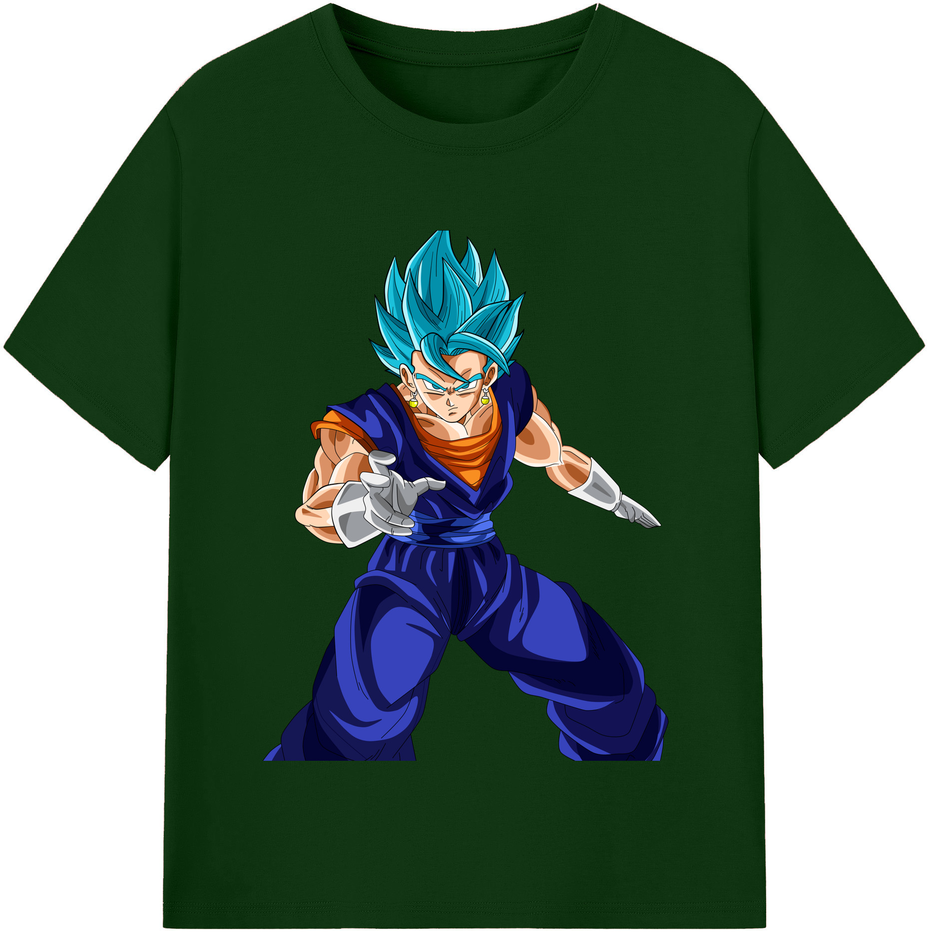 （画像用） ドラゴンボール ベジット DRAGON BALL Vegetto 綿100％半袖Tシャツ（フロントプリント）